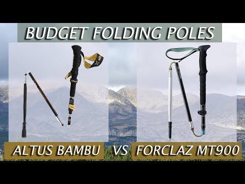 Great Alternative to FORCLAZ MT900 Trekking Poles - ALTUS BAMBU Folding Poles |Review and Comparison